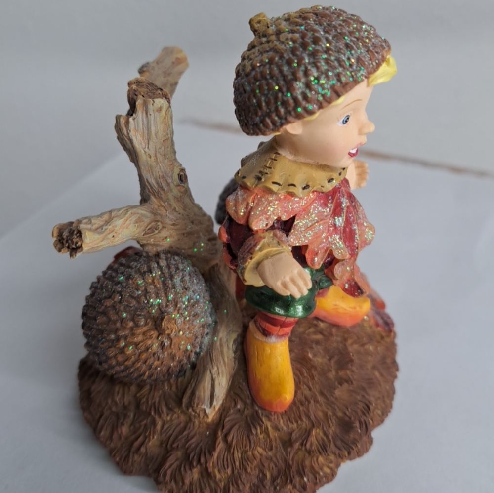 Christopher Radko Autumn Woodland Winds Elf 4” Figure - Picture 3 of 10